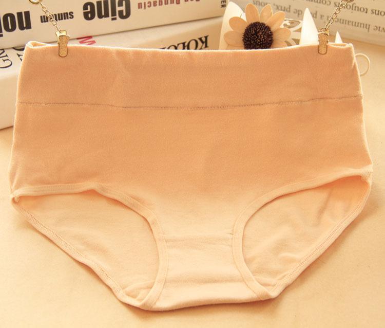 Nude Bare Look High Rise Panty-Apricot-Theone Apparel