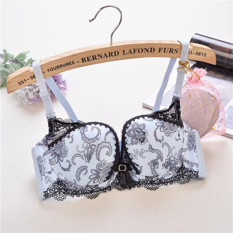 Paisleys and Lace Fashion Bra - Theone Apparel