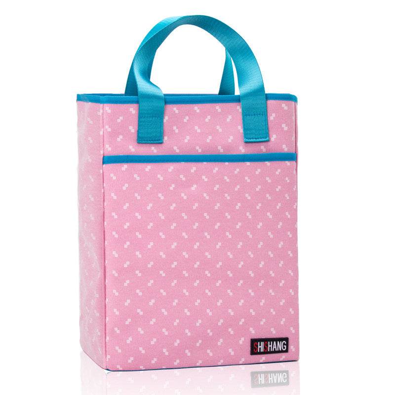 Preppy Print Extra Tall Tote Bags-Theone Apparel