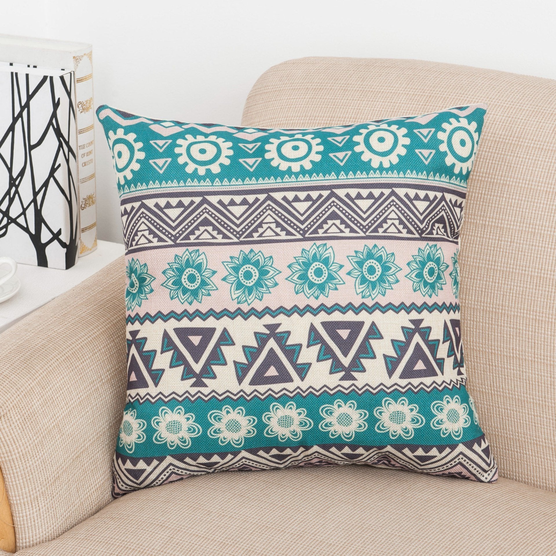 Prints on Trend Pillow Covers-601-0028-S4-Theone Apparel