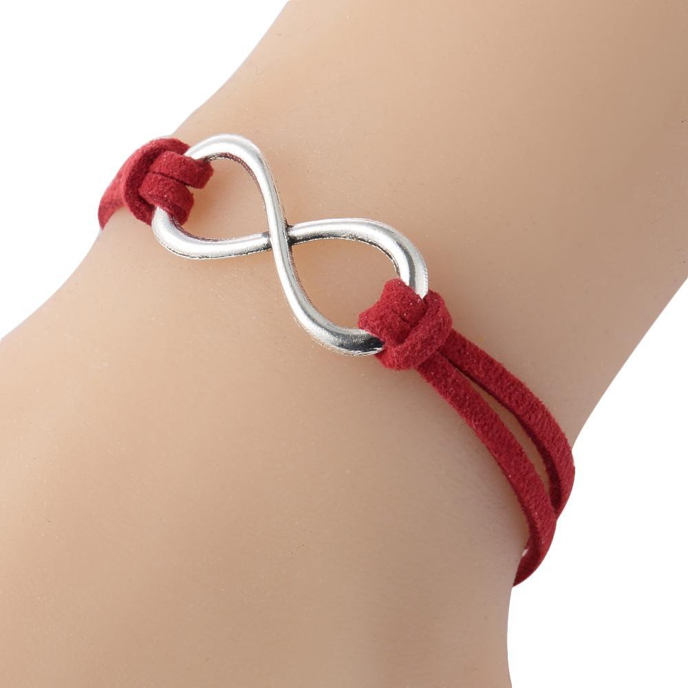 Bracelet en laine simple pour les dames