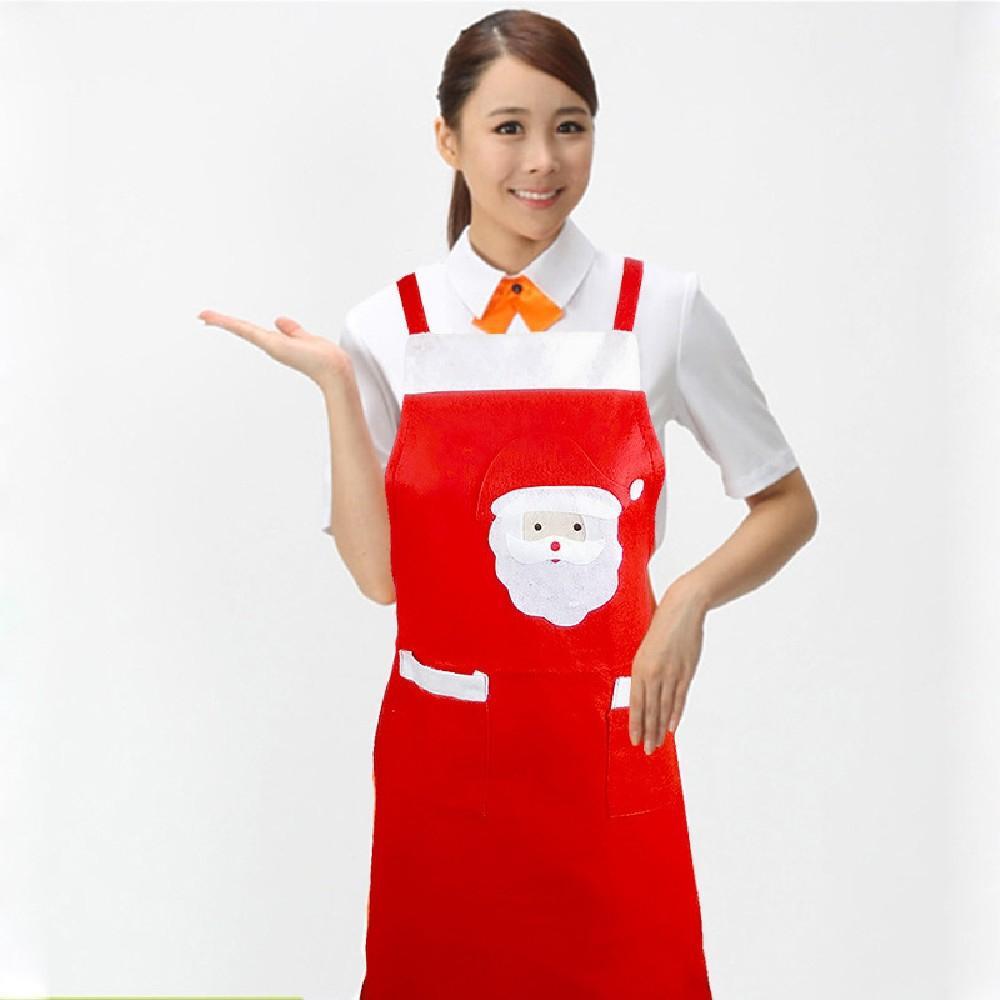 Santa Claus Christmas Apron Ornament