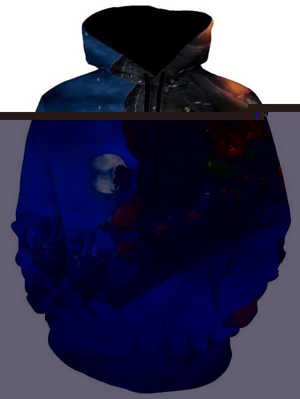 Santa Claus Christmas Party Hoodie-Theone Apparel