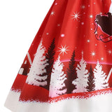 Santa Claus Vintage Christmas Dress