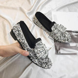 Sassy Flat Loafer Sequined
