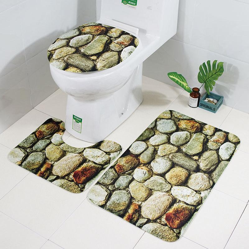 Scenes From Nature Bathroom Rug Set-Theone Apparel