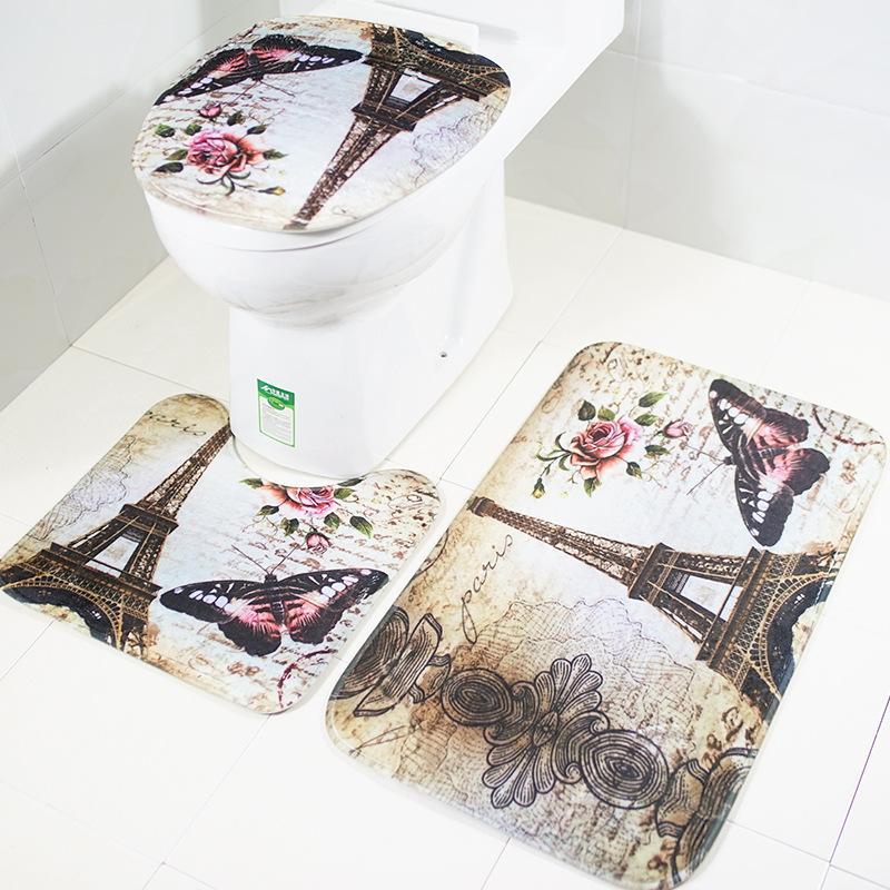 Scenes From Nature Bathroom Rug Set-Theone Apparel