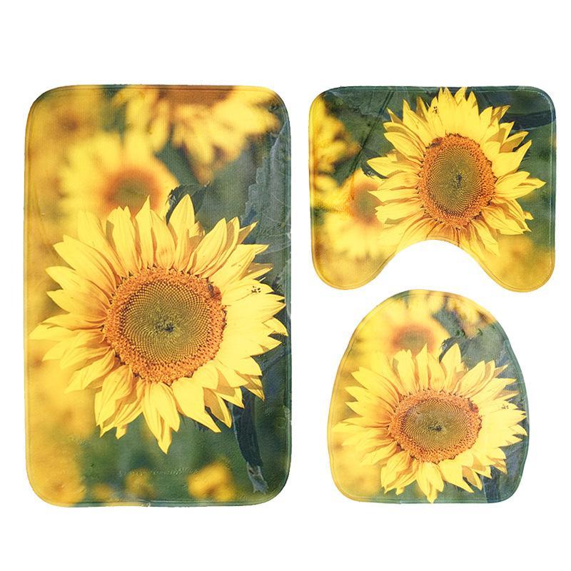 Scenes From Nature Bathroom Rug Set-621-0003-S11-Theone Apparel