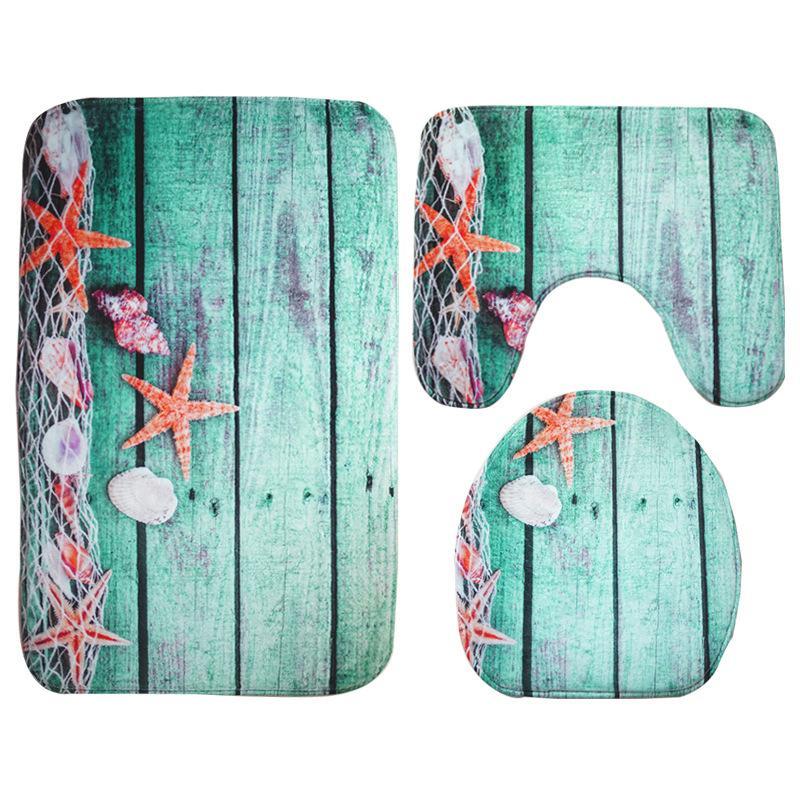 Scenes From Nature Bathroom Rug Set-Theone Apparel
