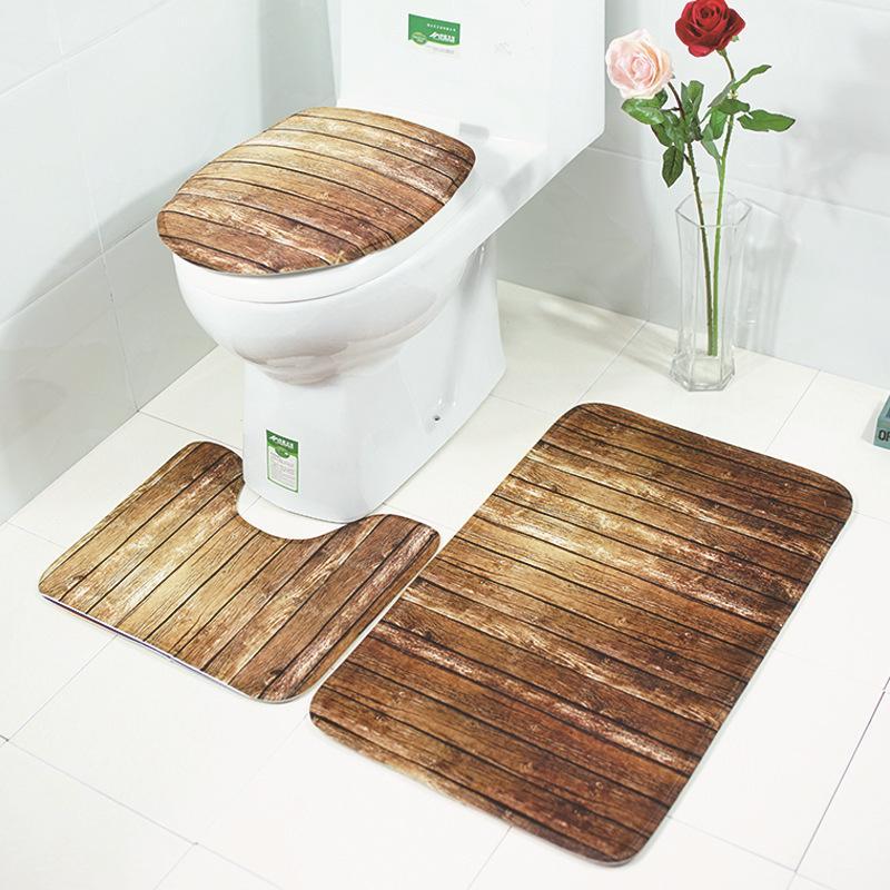 Scenes From Nature Bathroom Rug Set-621-0003-S31-Theone Apparel
