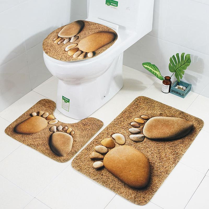 Scenes From Nature Bathroom Rug Set-621-0003-S9-Theone Apparel