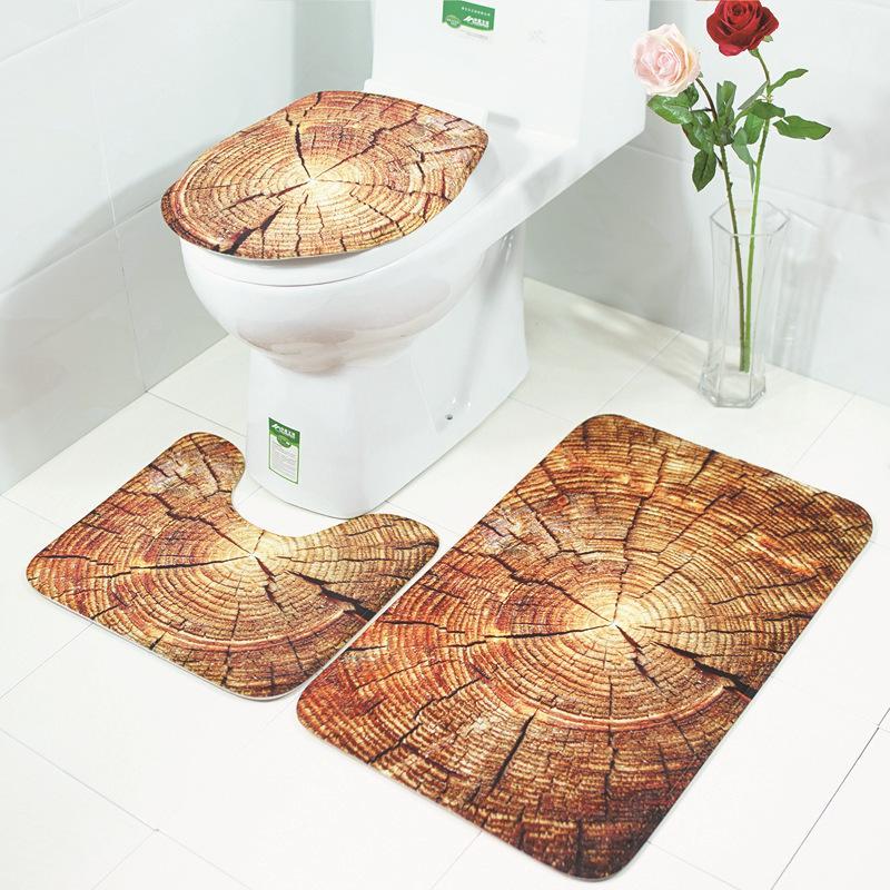 Scenes From Nature Bathroom Rug Set-Theone Apparel