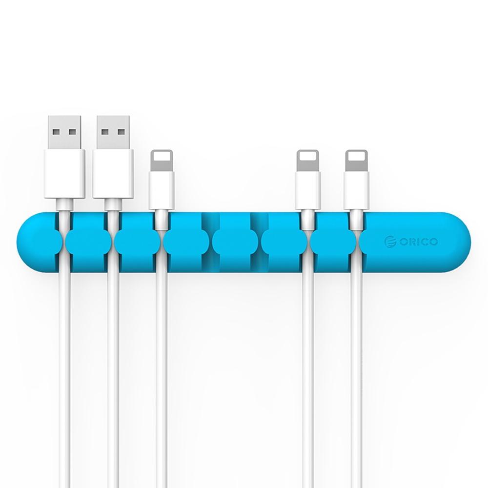 Silicone Desktop Cable Organizer Cord Holder