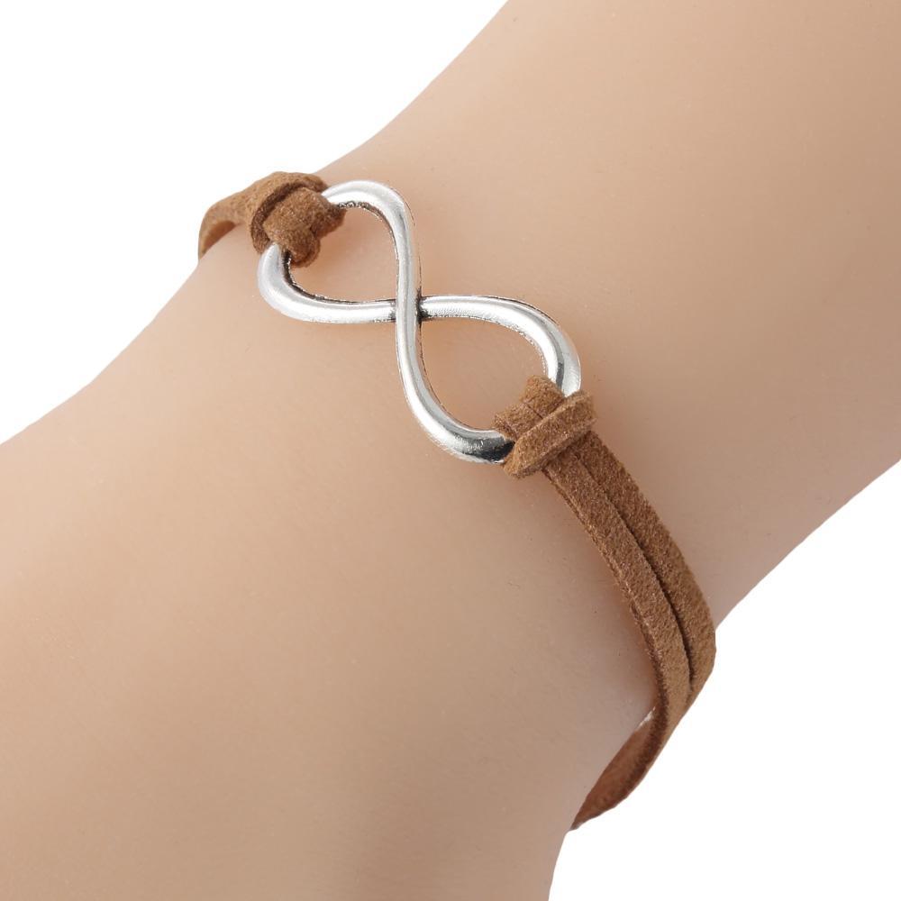 Simple Woolen Bracelet For Ladies-Khaki-Theone Apparel