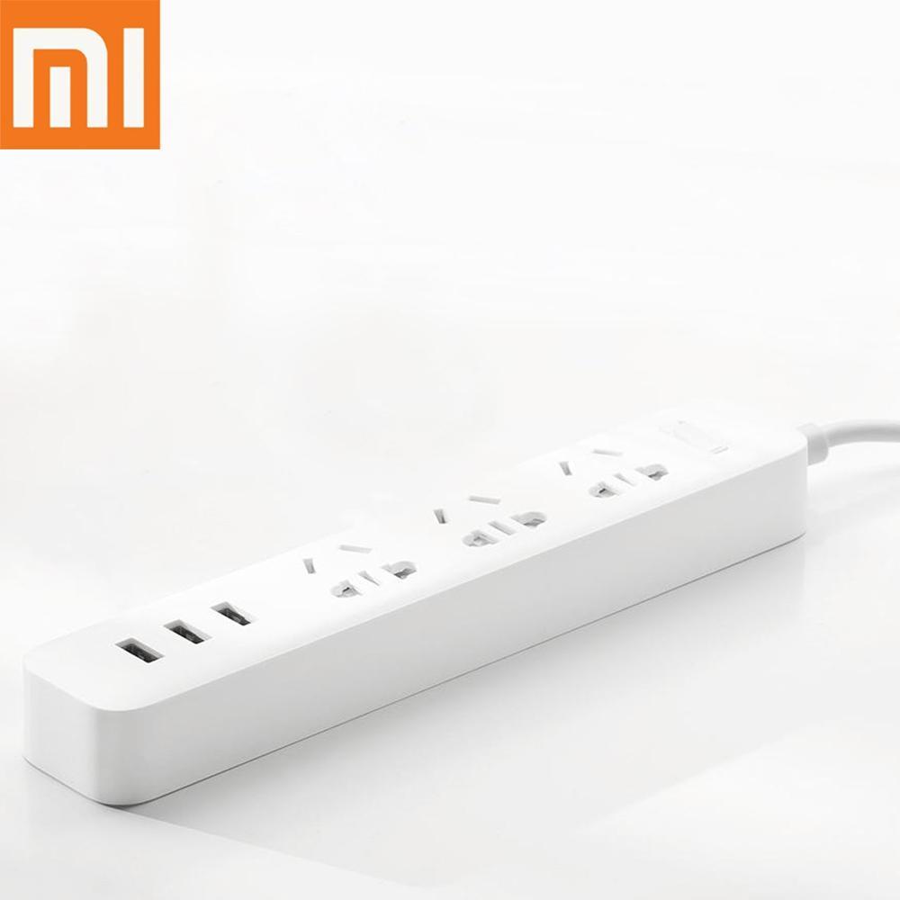 Smart Adaptation Power Strip with 3 Sockets