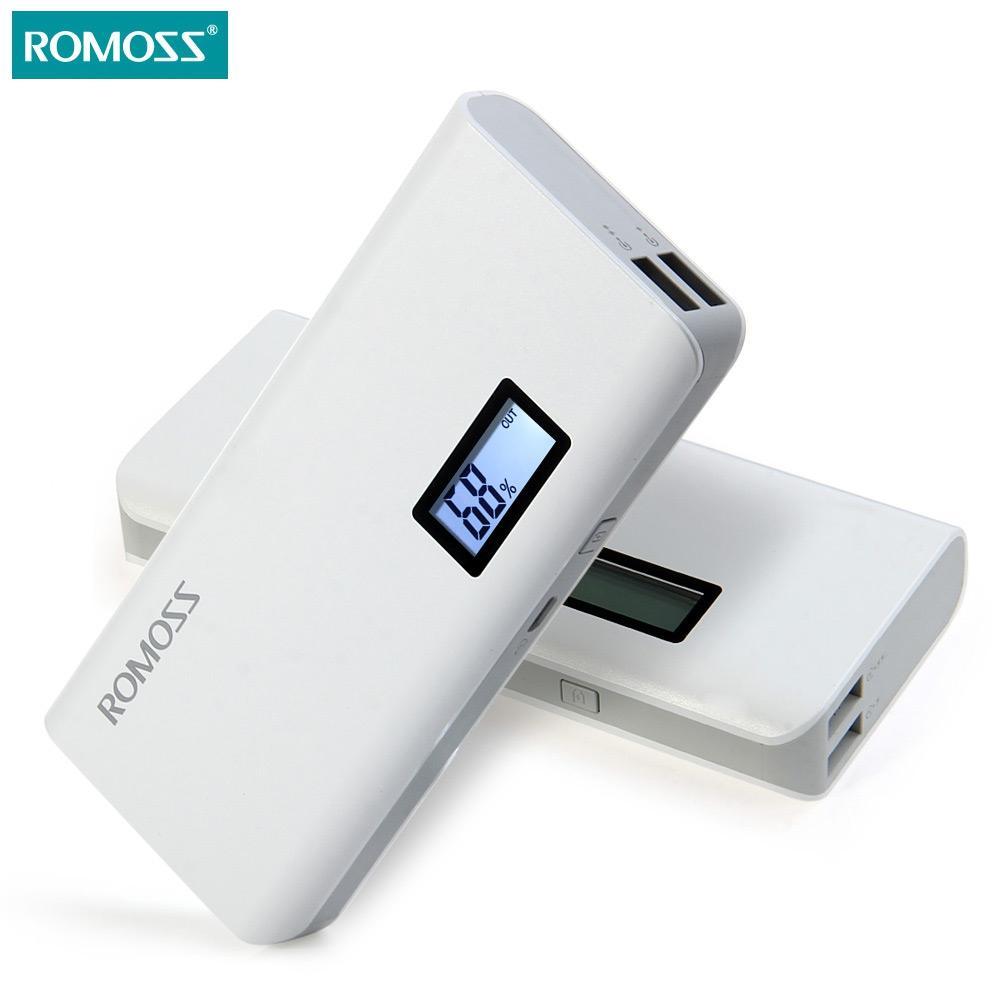 Smartphone Portable LCD External Battery Pack-White-Theone Apparel