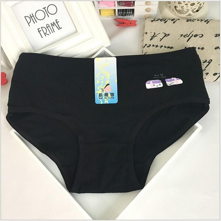 Panty Hipster Elástico Liso Negro