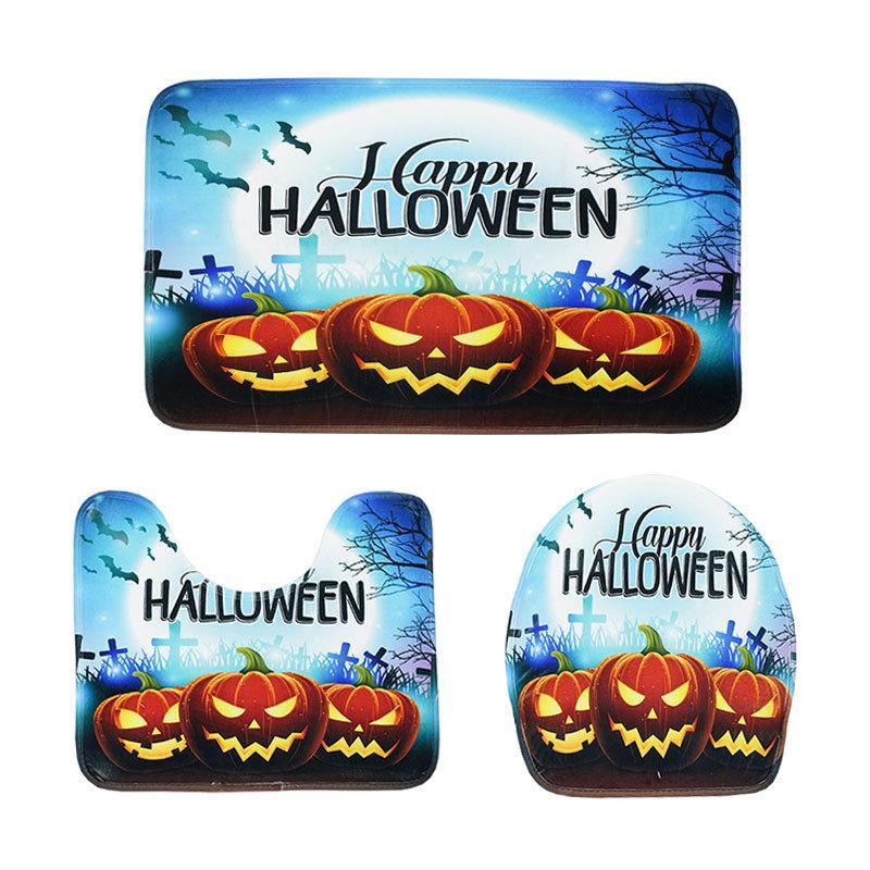 Spooky Halloween Dreams Bath Mat Set