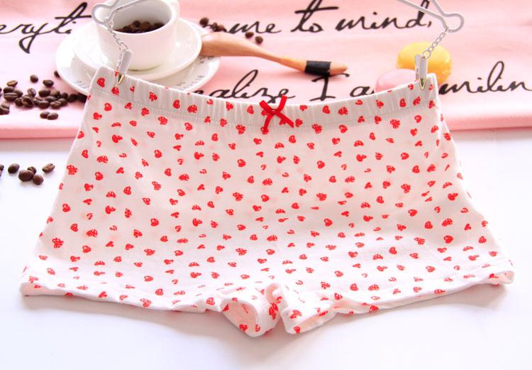 Tiny Dots Boy Short Panty-White/Red-Theone Apparel