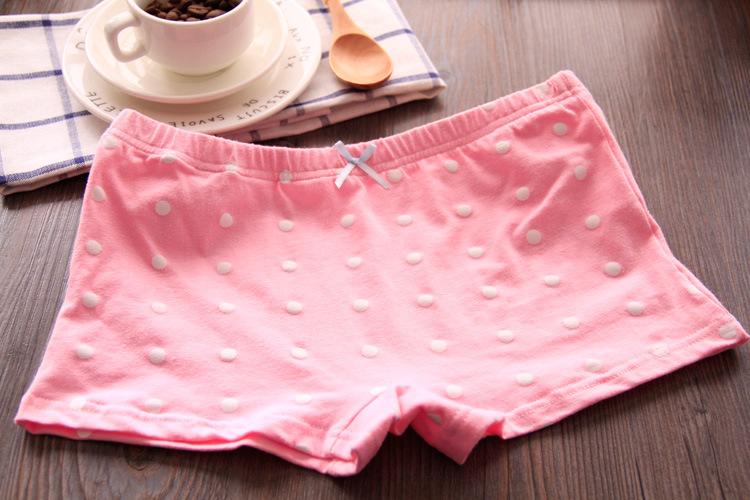 Tiny Dots Boy Short Panty-Pink-Theone Apparel