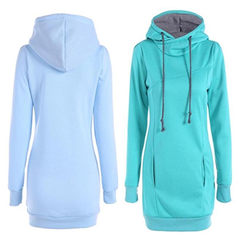 Trendy Side Tie Drawstring Hoodie