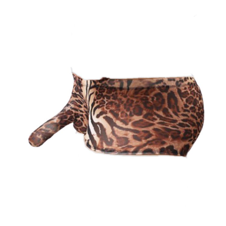 Animal Print Elephant Nose Shorts - THEONE APPAREL