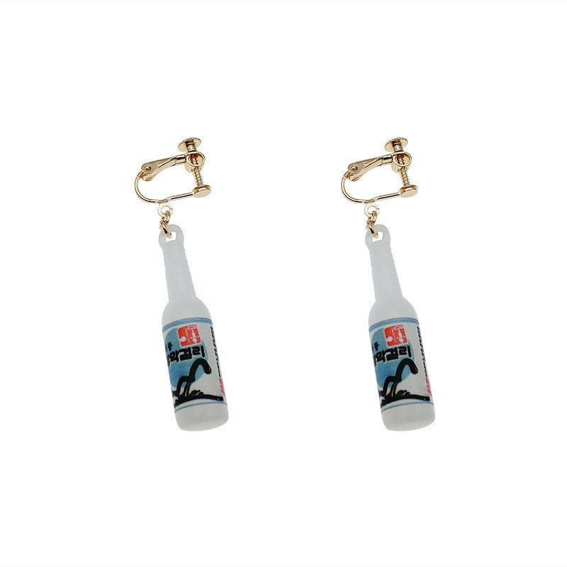 Brew Buds Beer Bottle Earrings - THEONE APPAREL