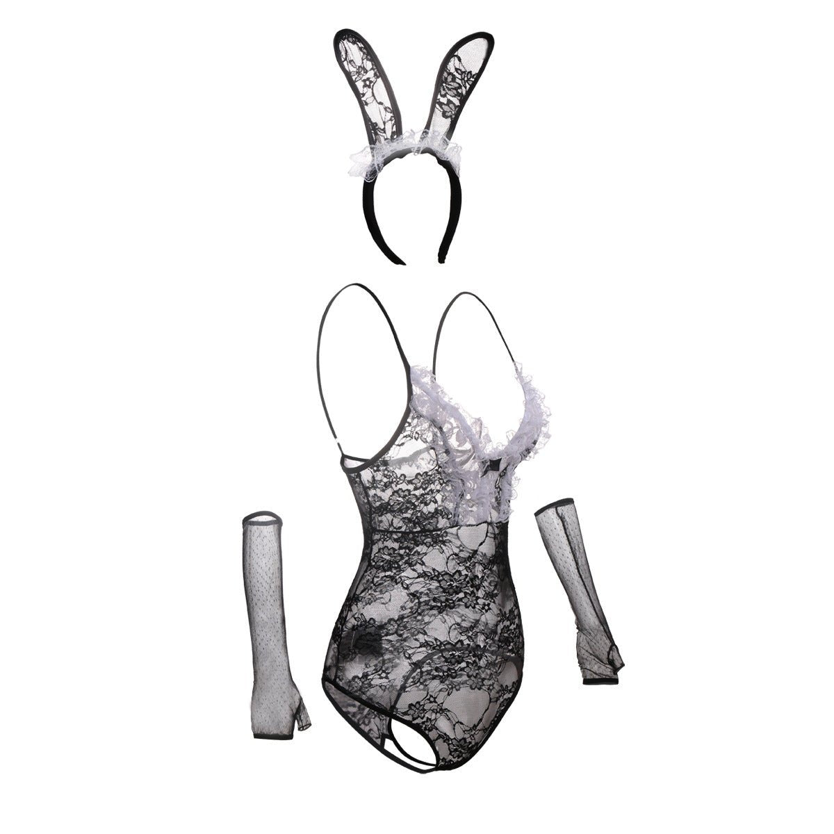 Bunny Foofoo Lace Lingerie Costume - THEONE APPAREL