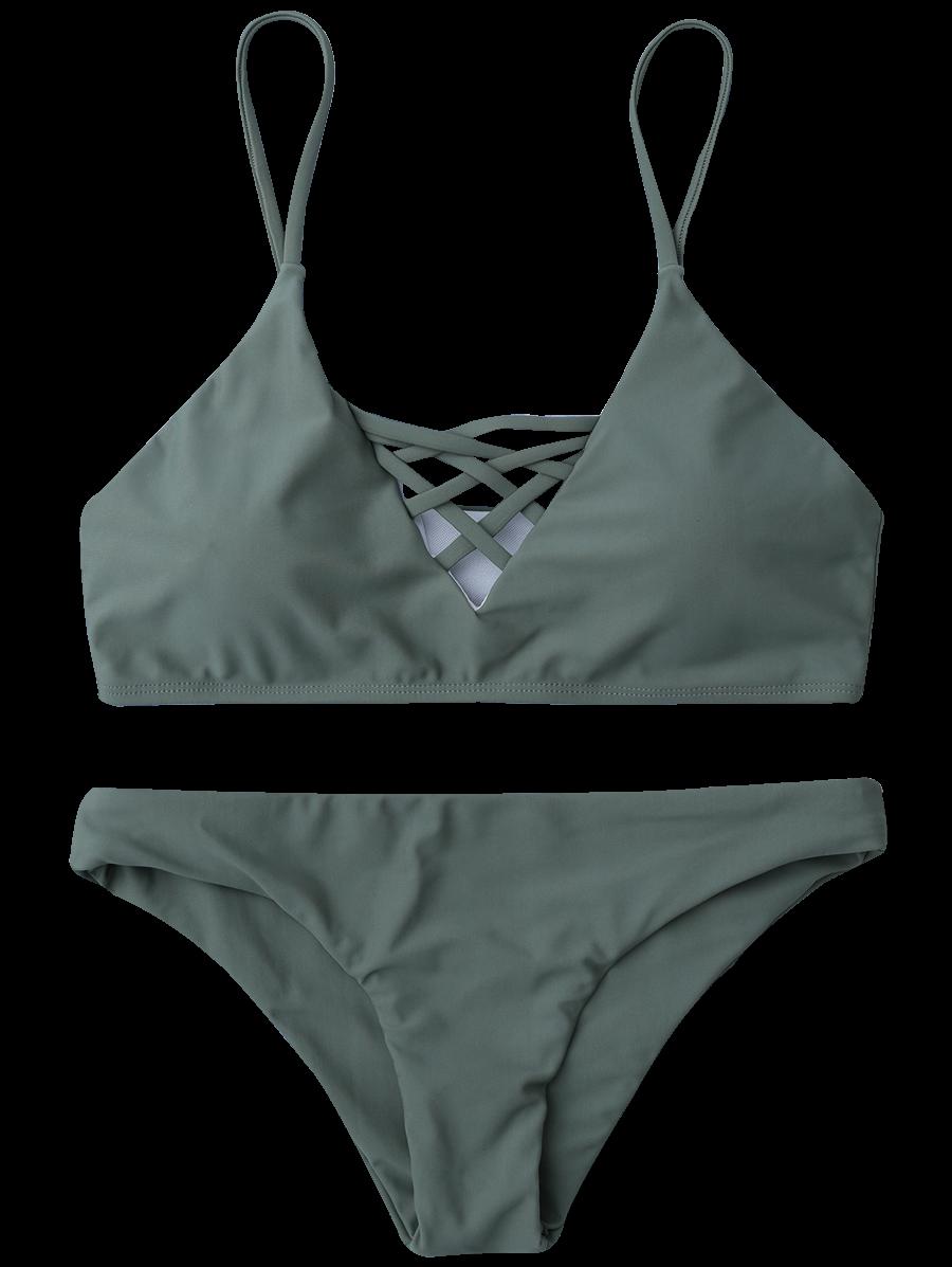 Cami Lace Up Womens Bikini - THEONE APPAREL